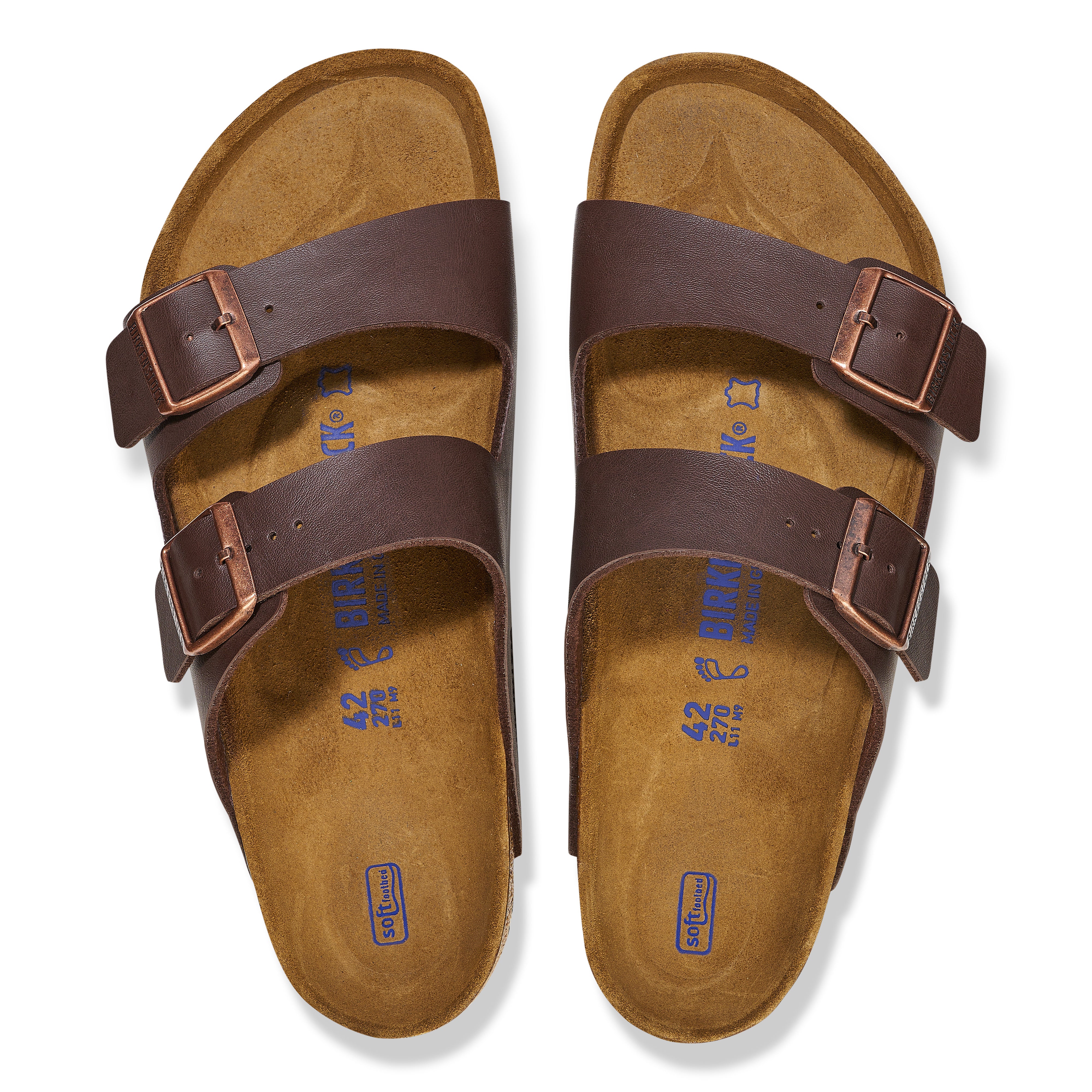 Birkenstock Arizona Soft Footbed Birko-Flor Regular/Wide Width - Image 10