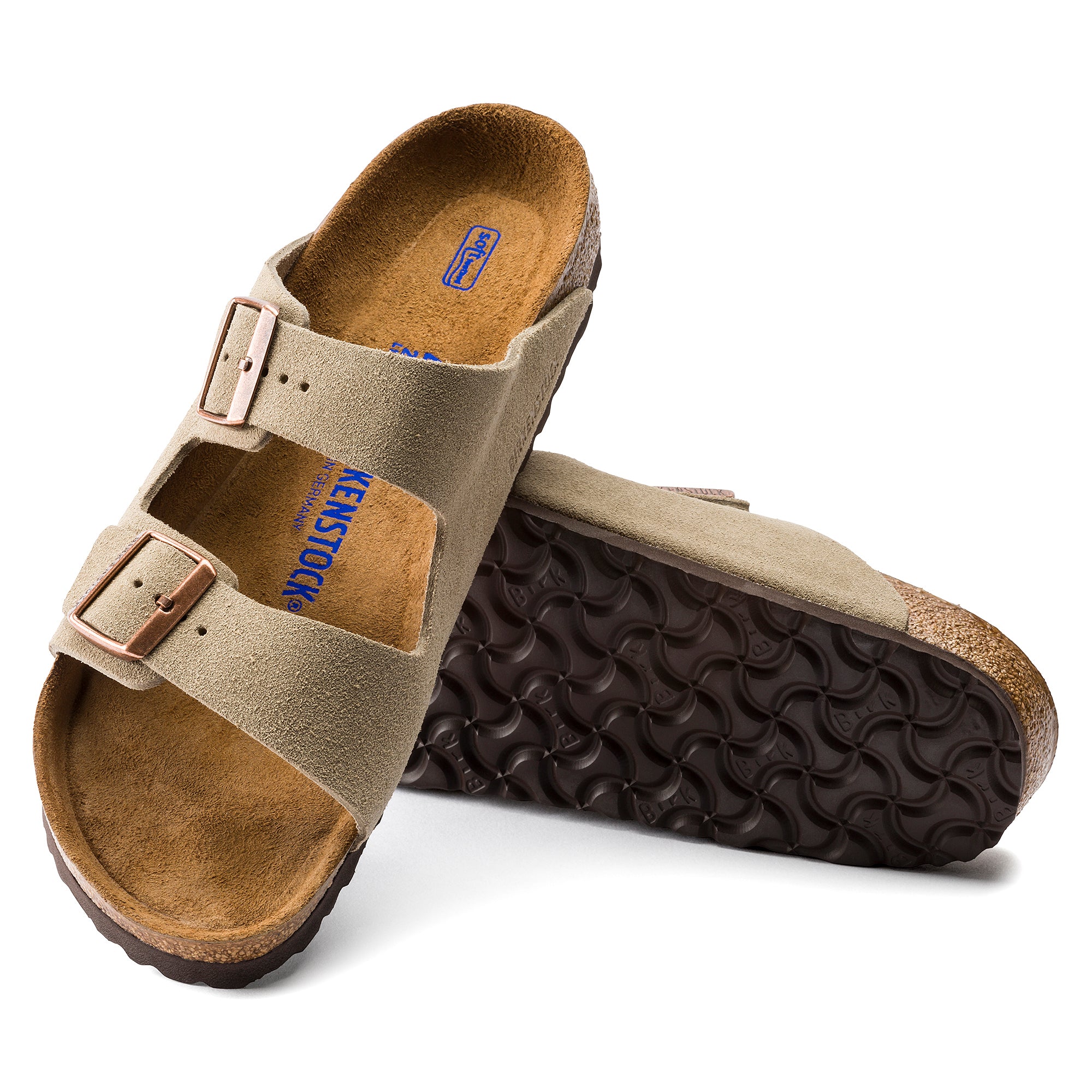 Birkenstock Arizona Soft Footbed Suede Regular/Wide Width - Image 6