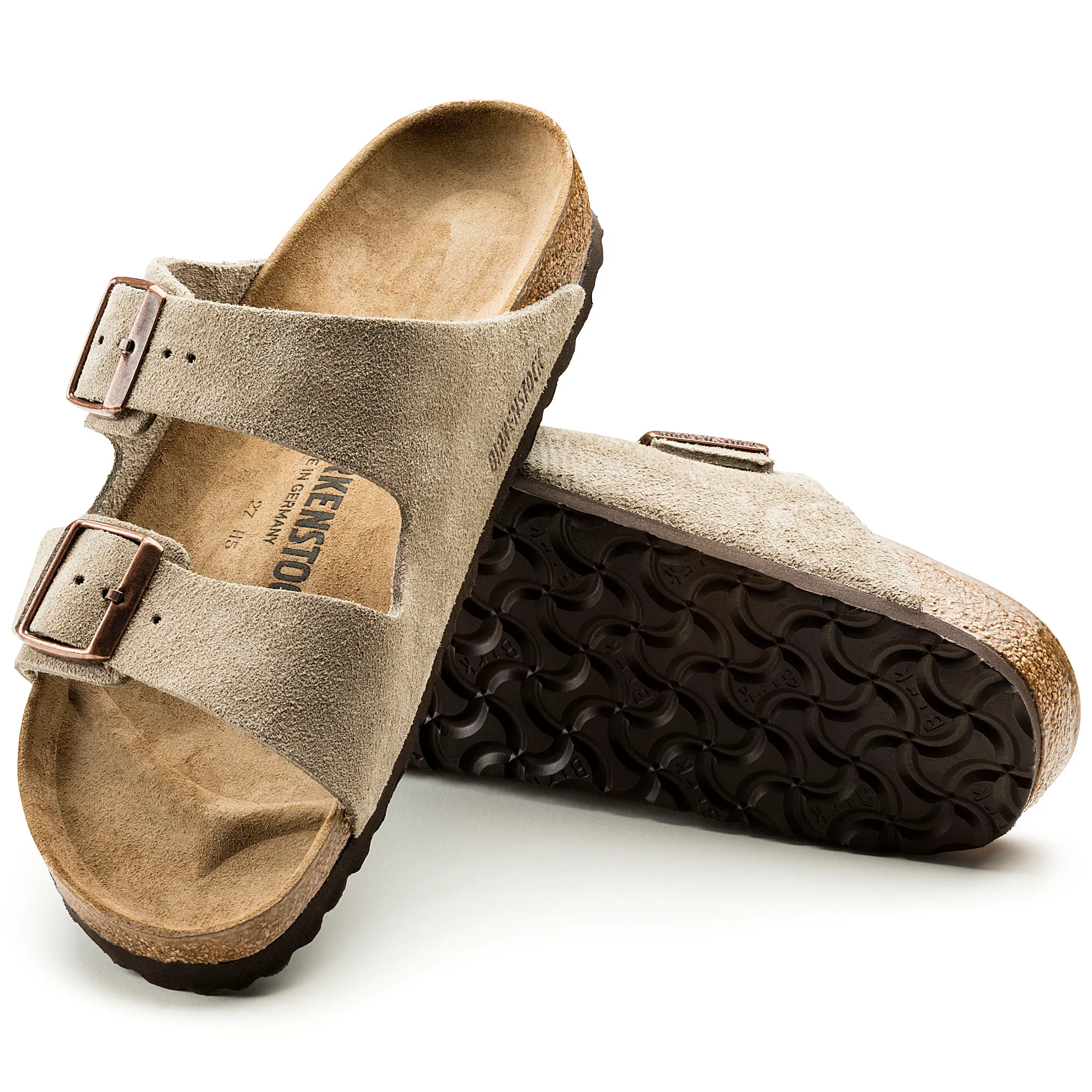 Birkenstock Arizona Suede Leather Regular/Wide Width - Image 3