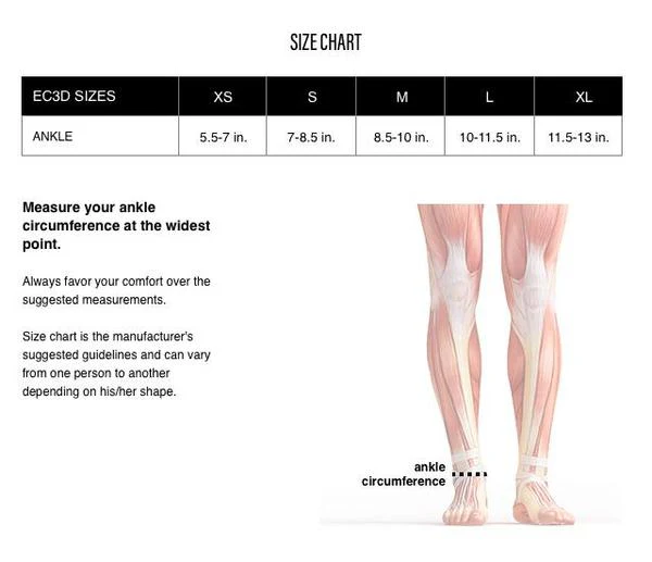 EC3D COMPRESSION ANKLE SUPPORT - Image 3