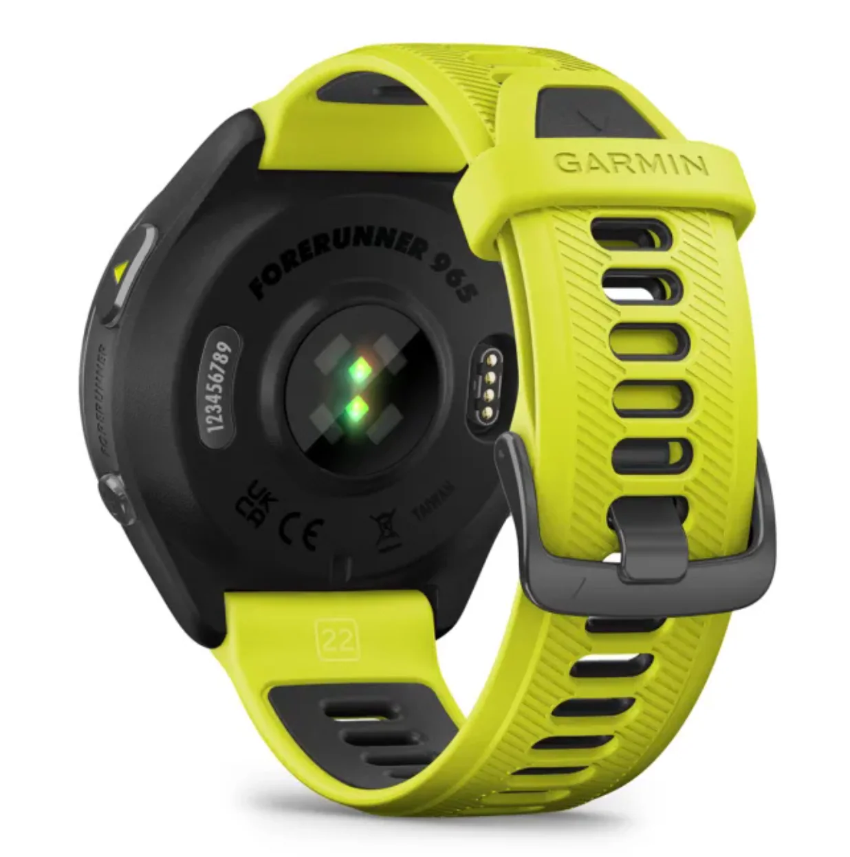 Garmin Forerunner 965, Carbon Gray/Yellow - Image 4