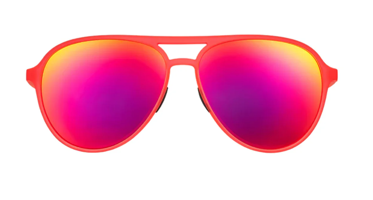 Goodr Captain Blunt's Red-Eye Mach G's Sunglasses - Image 2