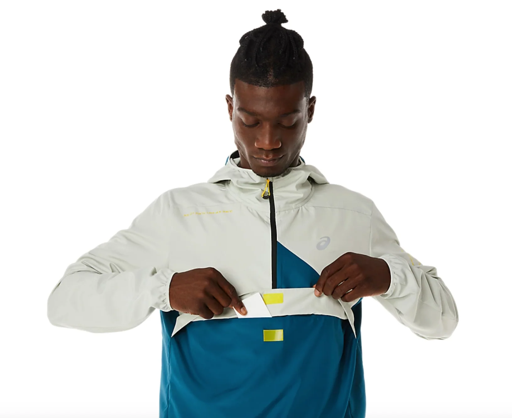 M Asics Fujitrail Anorak - Image 4