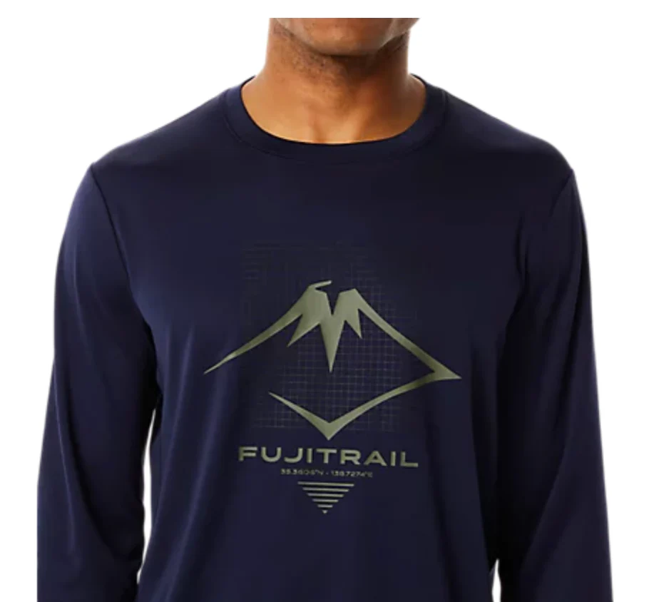 M Asics FujiTrail Logo LS - Image 3