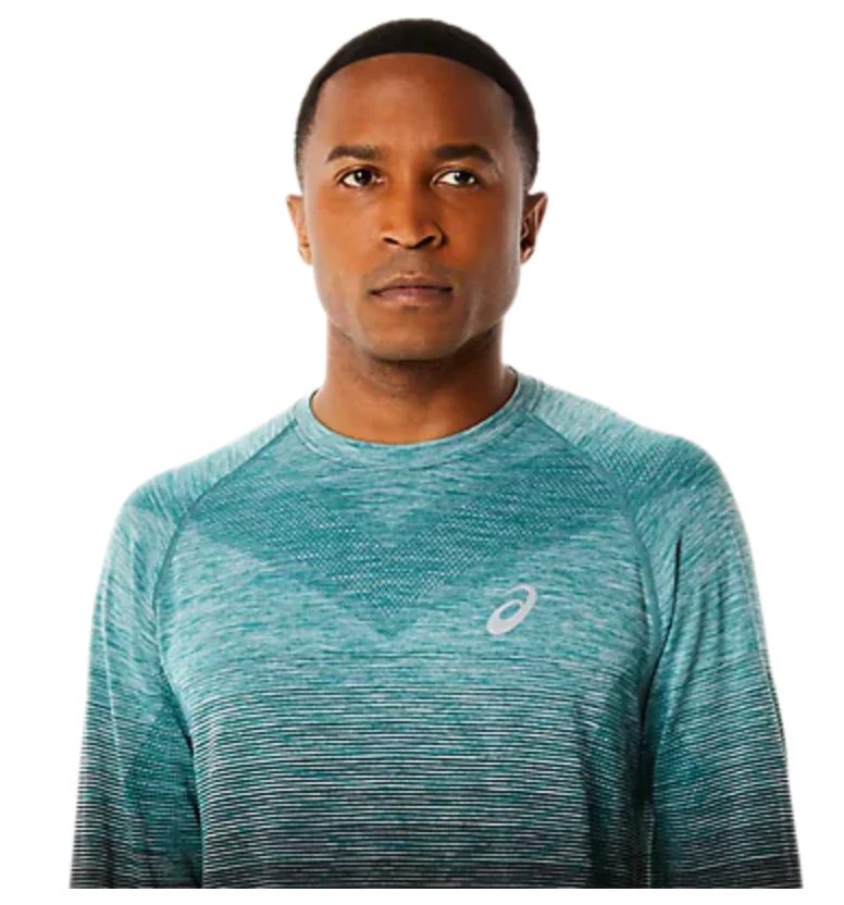 M Asics Seamless LS Top - Image 3