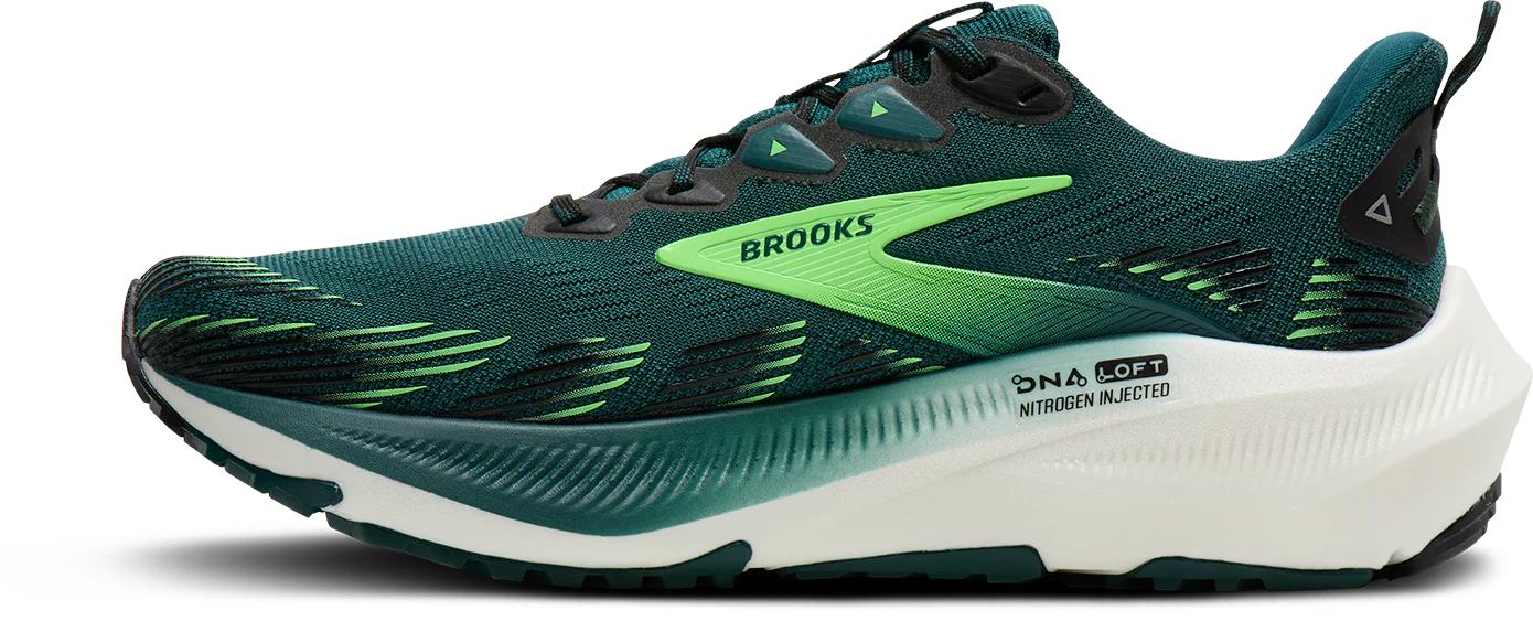 M Brooks Ghost Trail Atlantic Deep/Black/Green - Image 2
