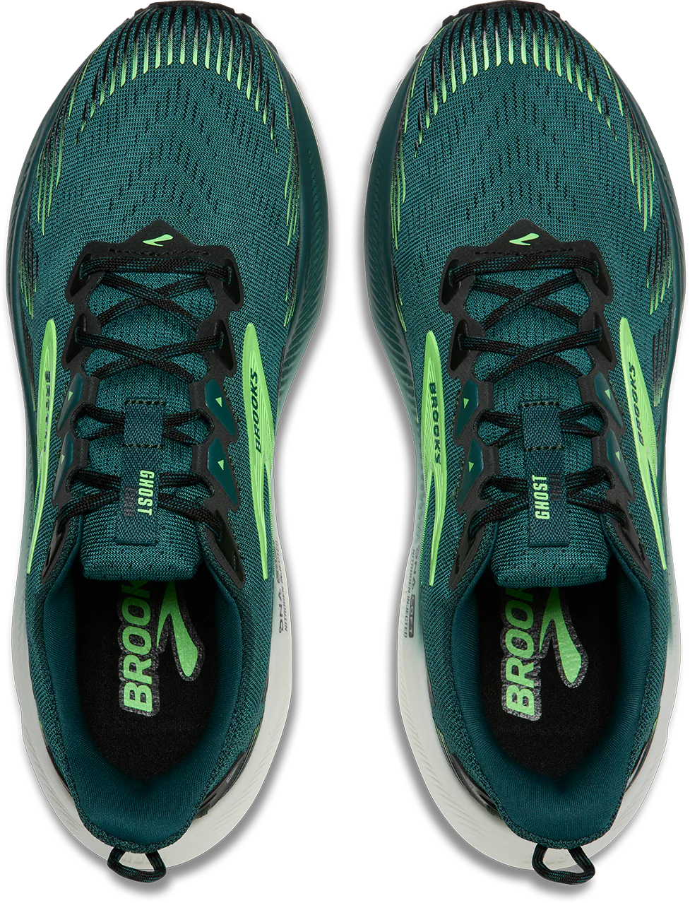 M Brooks Ghost Trail Atlantic Deep/Black/Green - Image 3
