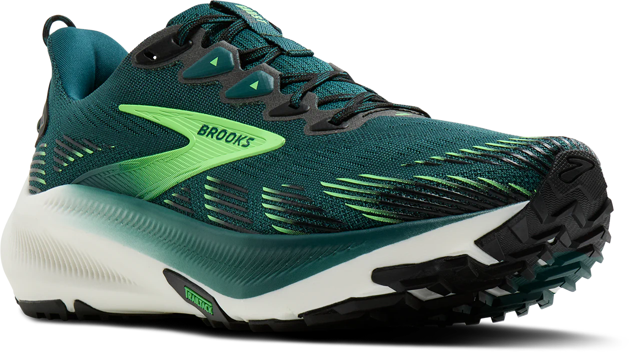 M Brooks Ghost Trail Atlantic Deep/Black/Green - Image 5