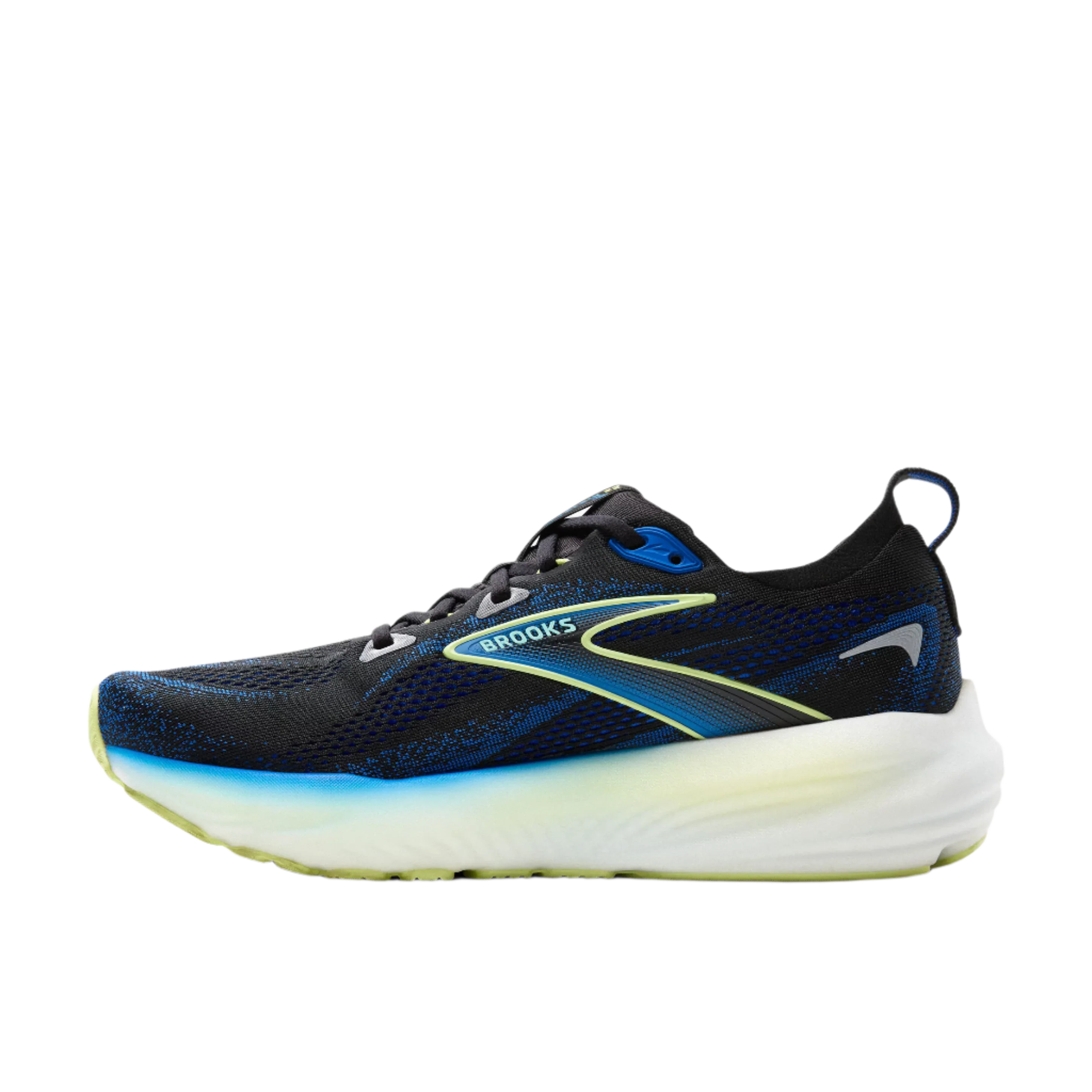 M Brooks Glycerin 22 Black/Cobalt/Neo Yellow - Image 4