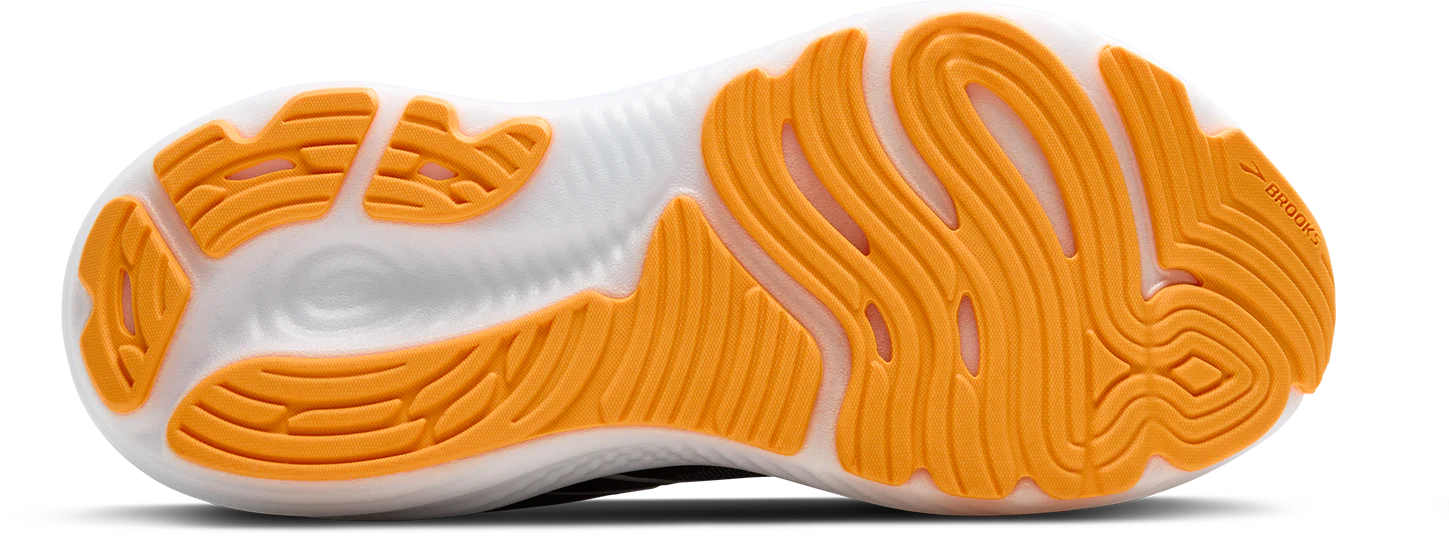M Brooks Glycerin GTS 22 Black/Country Blue/Orange Pop - Image 4
