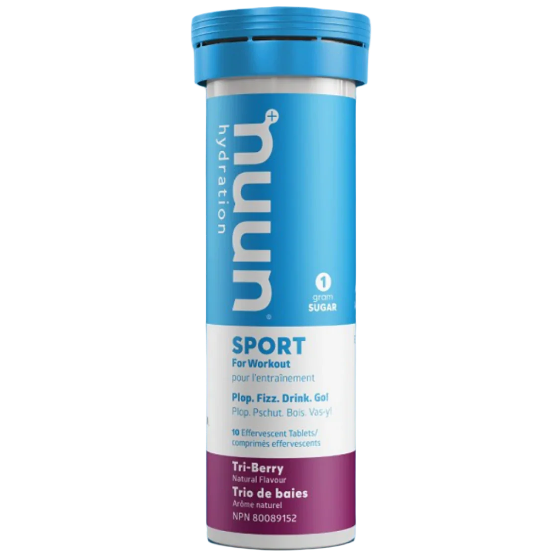 Nuun Sport Tri-Berry, Tube