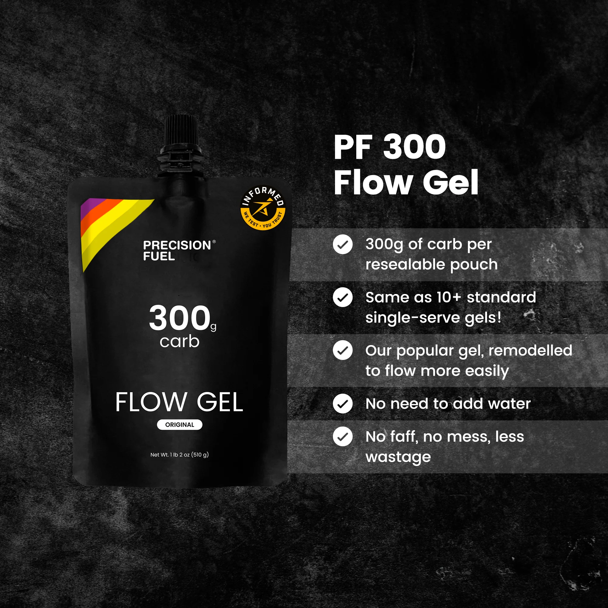 Precision Fuel PF 300 Flow Gel - Image 3