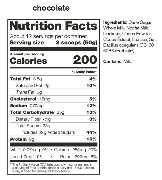 Skratch Sport Recovery Drink Mix Chocolate 1200g - Image 3