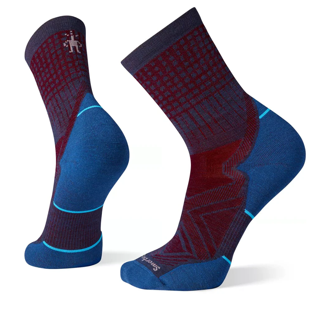 Smartwool Run TC Pattern Mid Crew - Image 3