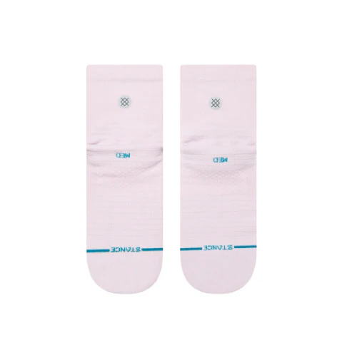 W Stance Socks Run Lilac Quarter - Image 3