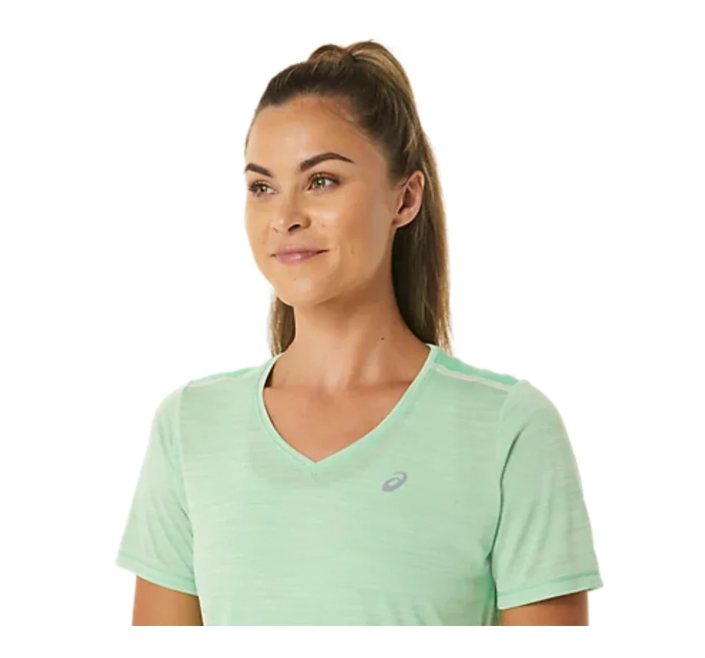 W Asics Race V-Neck SS - Image 3