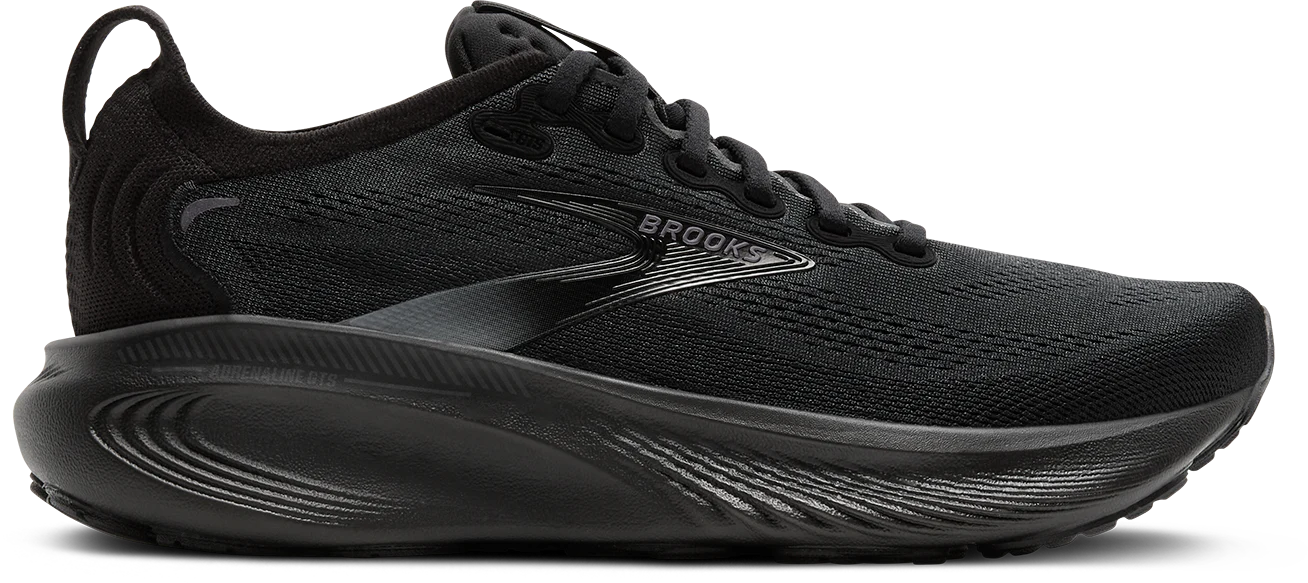 W Brooks Adrenaline GTS 25 Black/Black/Ebony