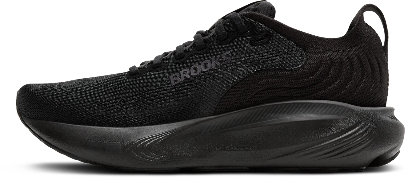 W Brooks Adrenaline GTS 25 Black/Black/Ebony - Image 2