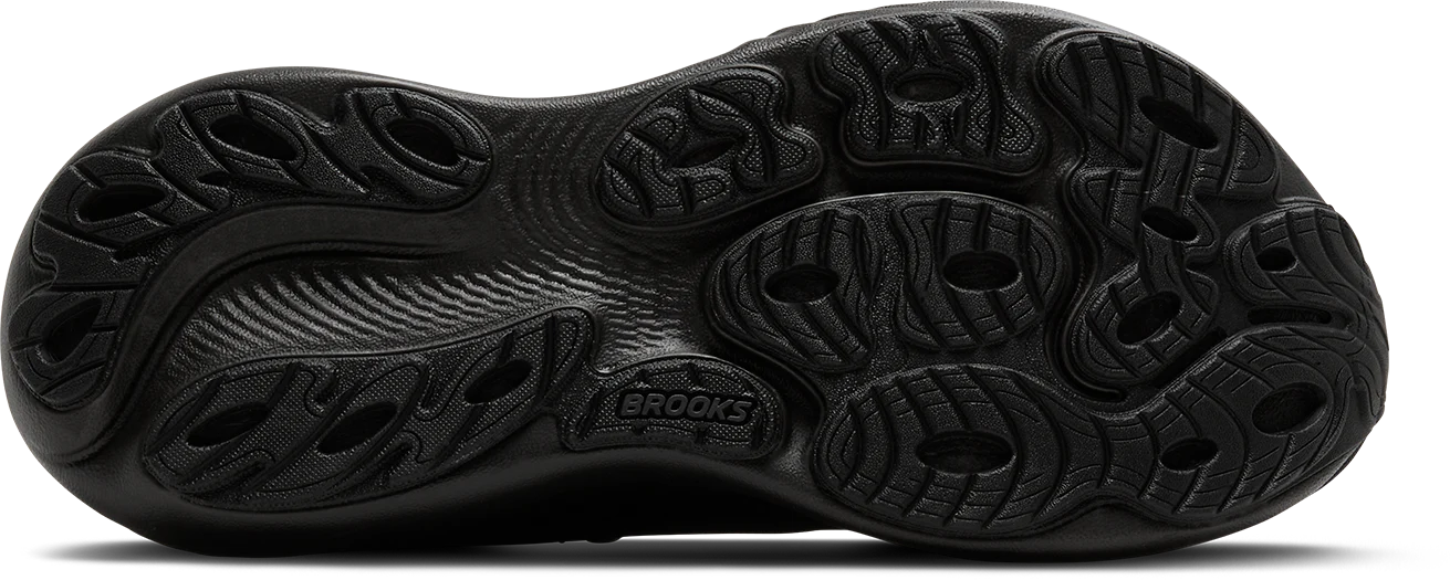W Brooks Adrenaline GTS 25 Black/Black/Ebony - Image 4