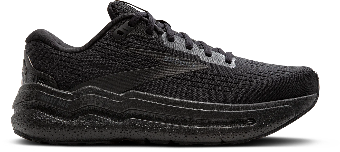W Brooks Ghost Max 2 Black/Black/Ebony