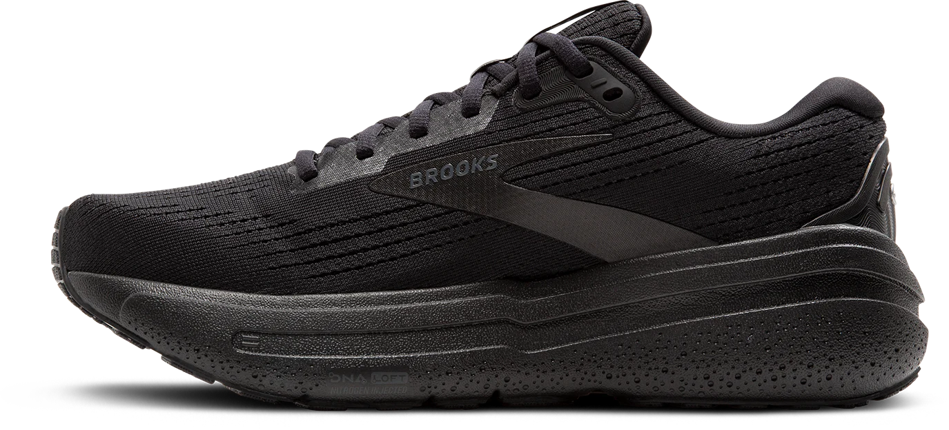 W Brooks Ghost Max 2 Black/Black/Ebony - Image 2