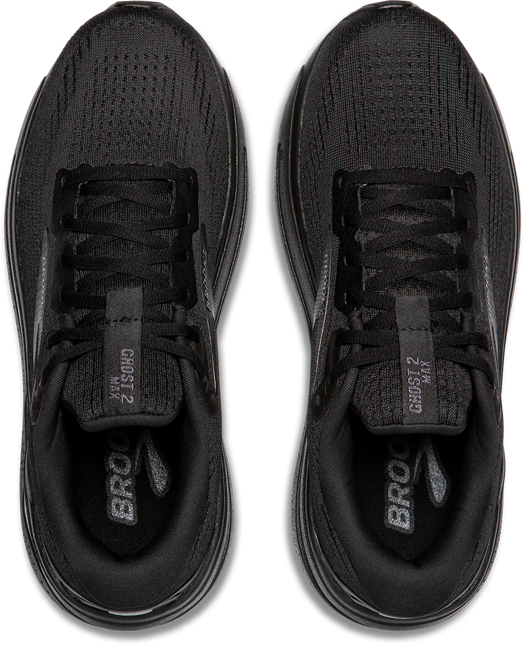 W Brooks Ghost Max 2 Black/Black/Ebony - Image 4