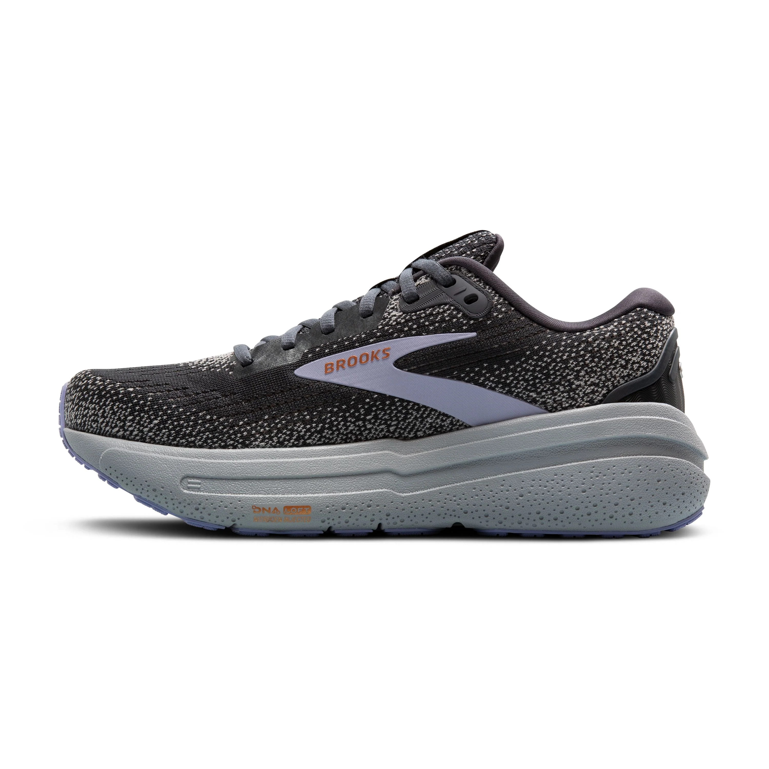W Brooks Ghost Max 2 Ebony/Sweet Lavender/Alloy - Image 2