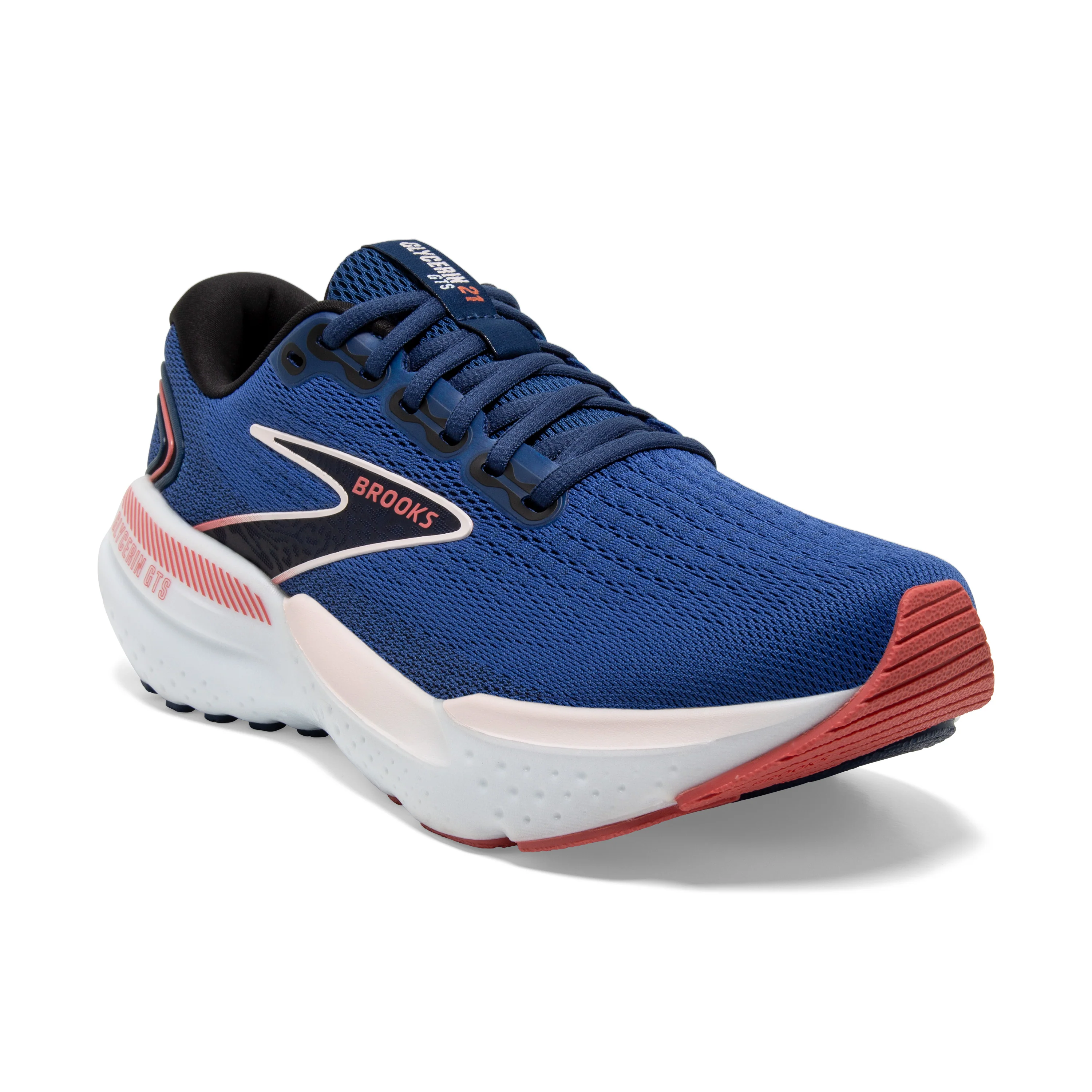 W Brooks Glycerin GTS 21 Blue/Icy Pink/Rose - Image 2