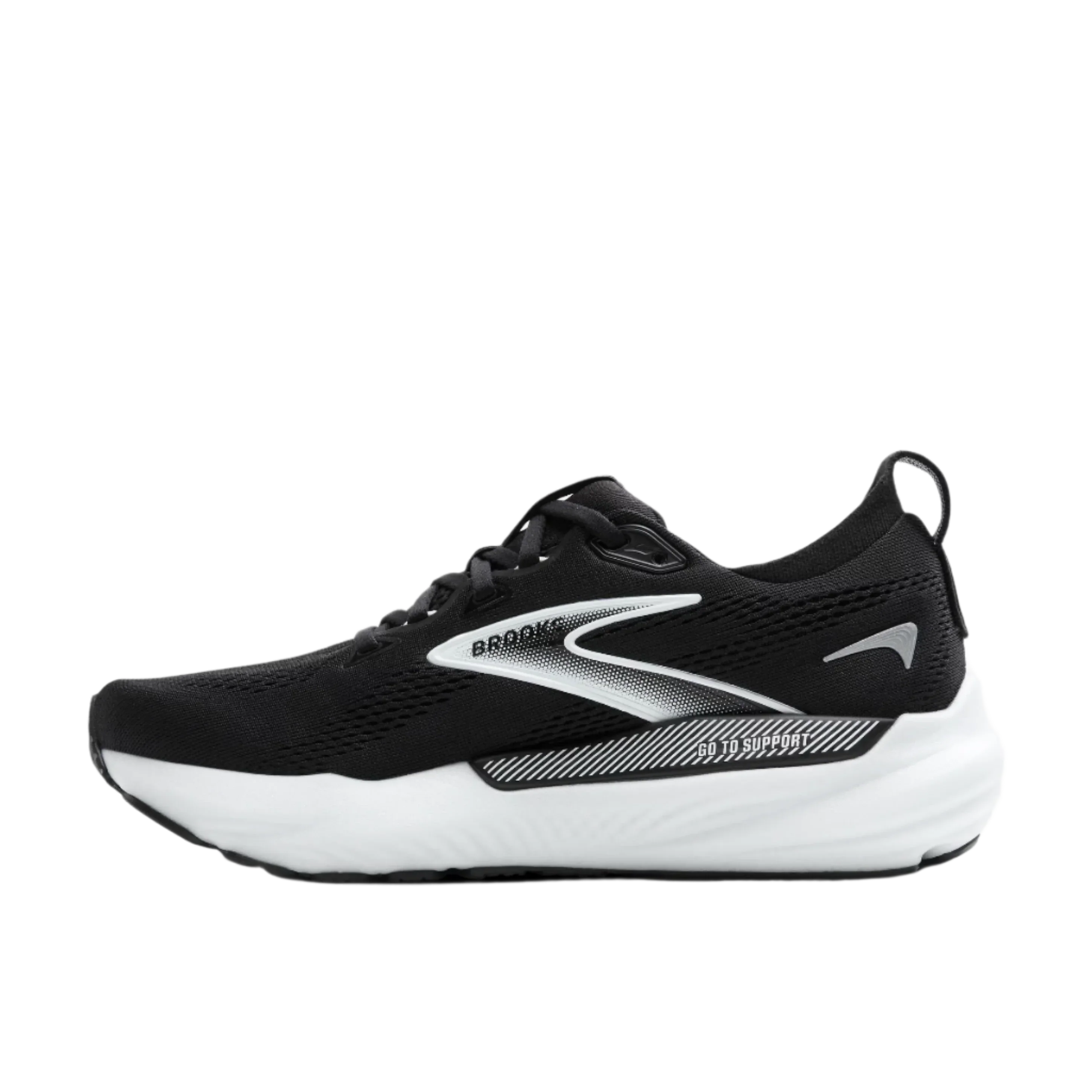 W Brooks Glycerin GTS 22 Black/Grey/White - Image 4