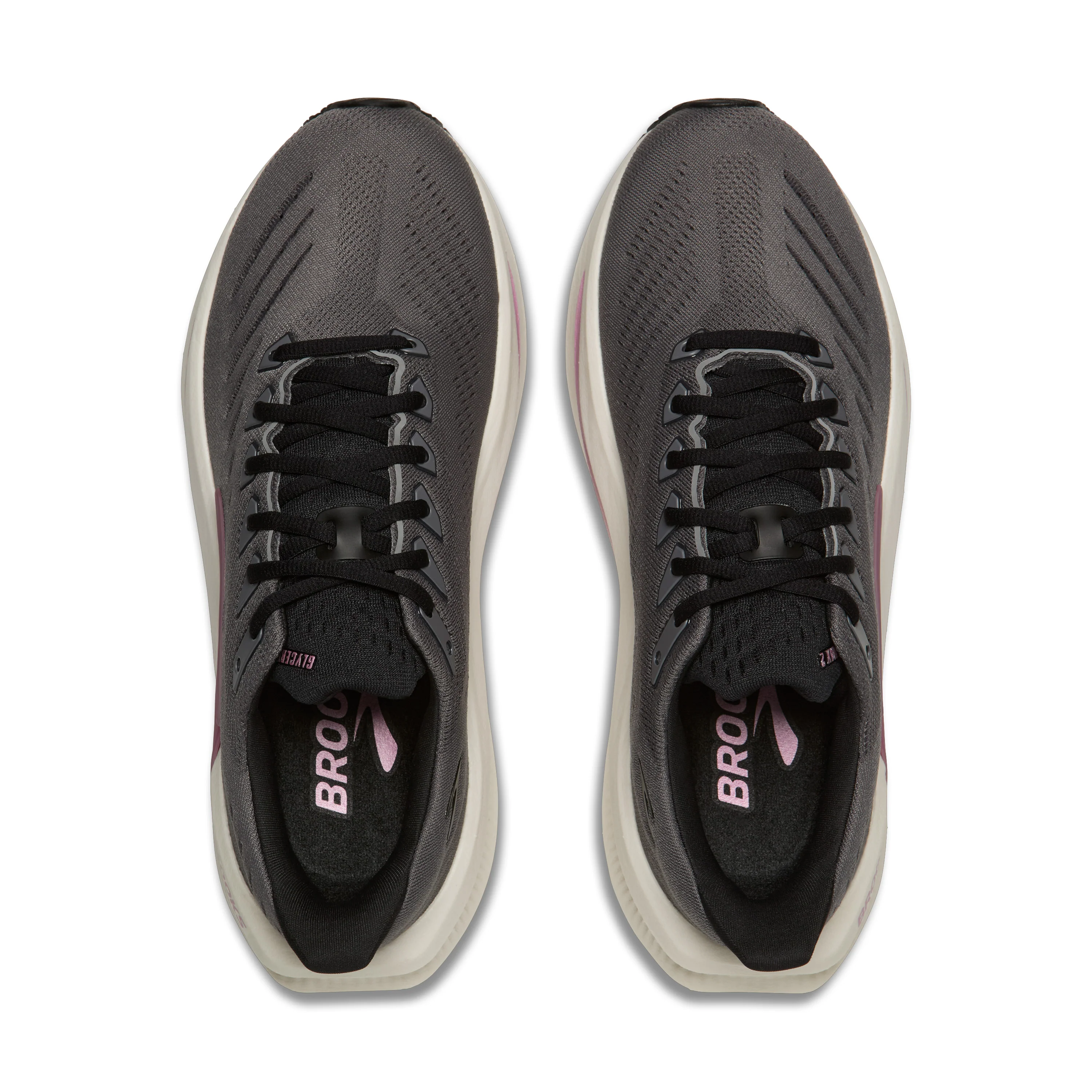 W Brooks Glycerin Max 2 Grey/Coconut/Metallic - Image 3