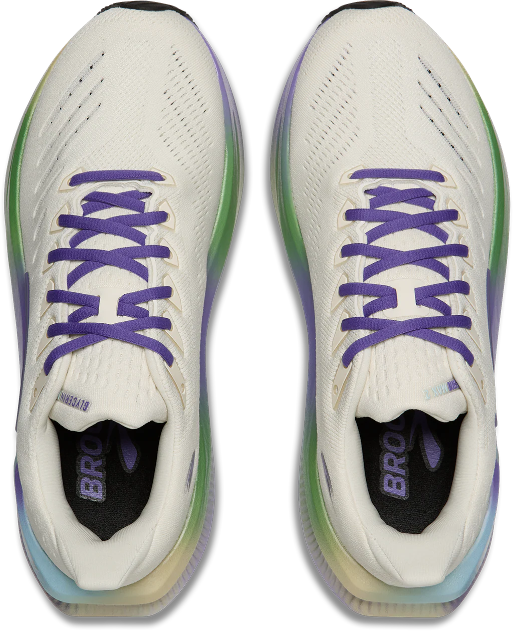 W Brooks Glycerin Max 2 Papyrus/Blue/Phantom - Image 4