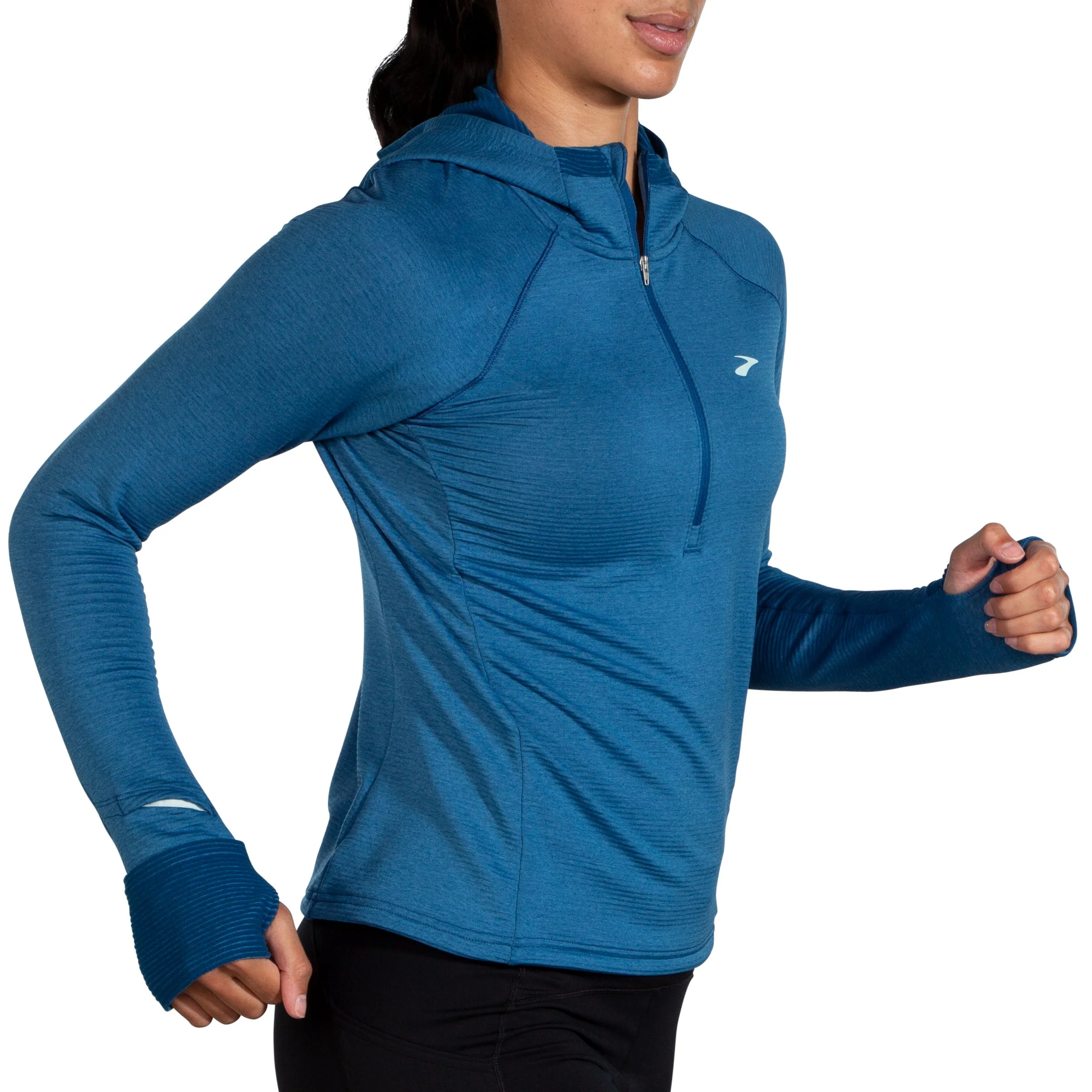 W Brooks Notch Thermal Hoodie 2.0 - Image 3