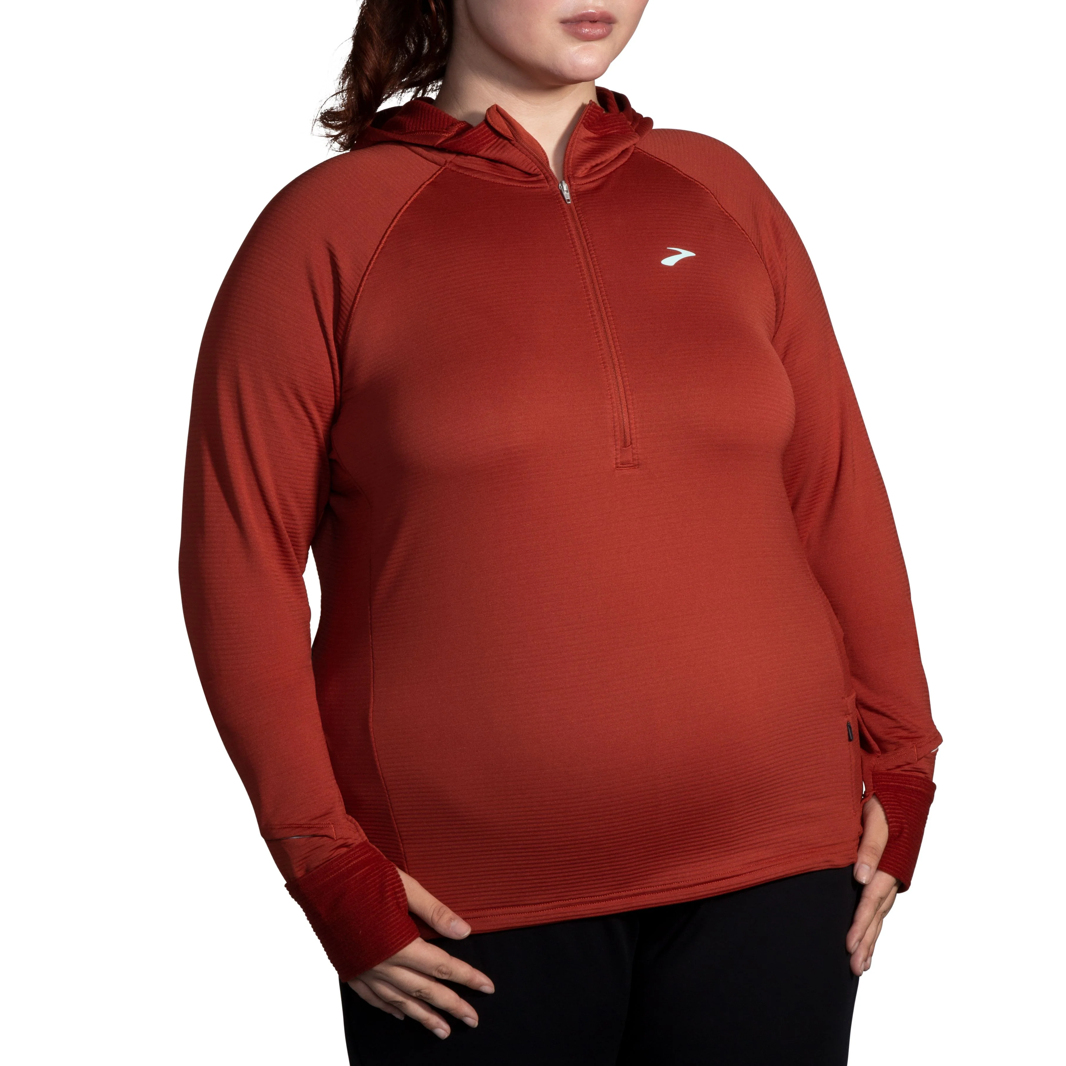 W Brooks Notch Thermal Hoodie 2.0 - Image 4