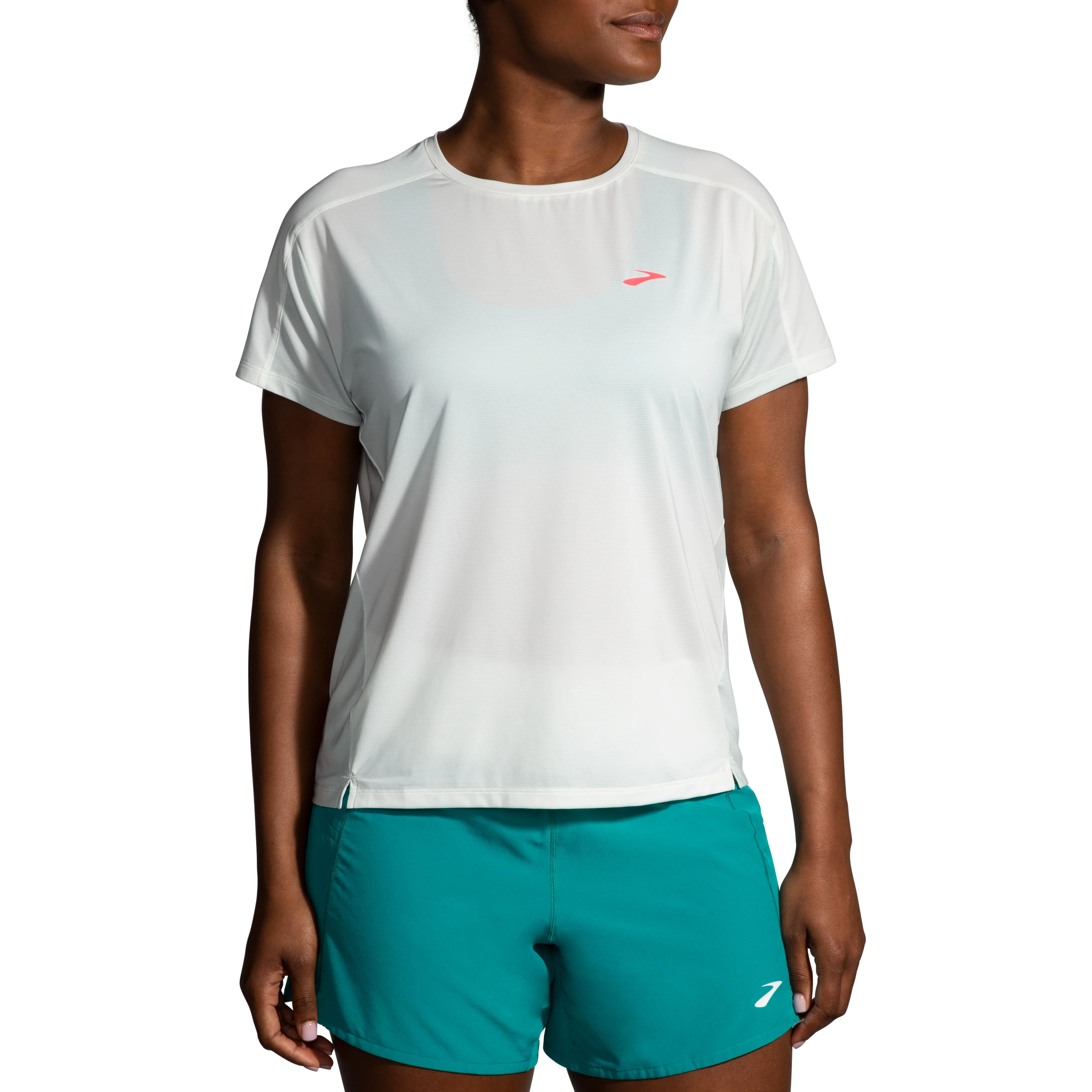 W Brooks Sprint Free Short Sleeve 2.0 - Image 2