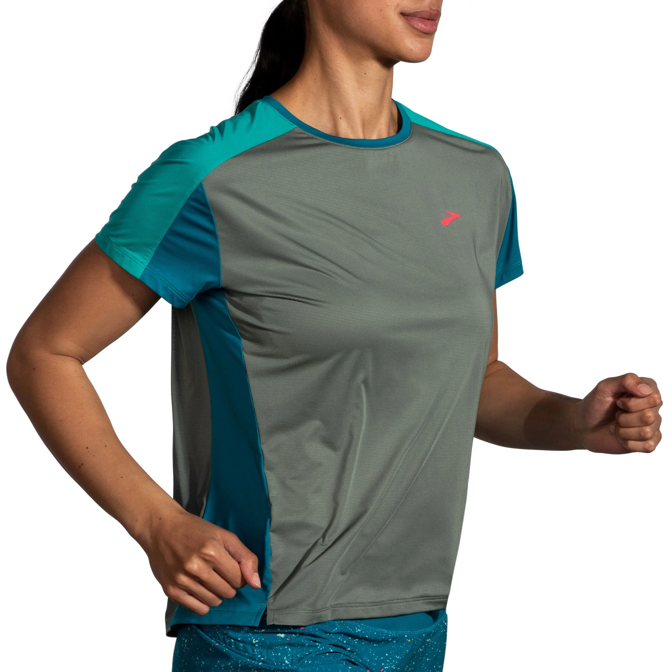 W Brooks Sprint Free Short Sleeve 2.0 - Image 5