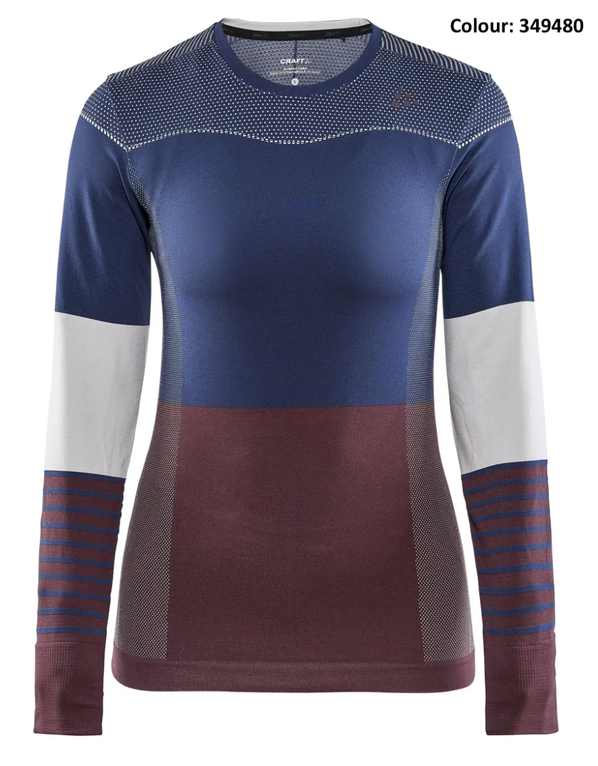 W Craft Fuseknit Comfort Blocked RN LS - Image 2