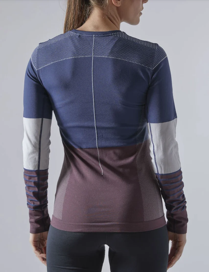 W Craft Fuseknit Comfort Blocked RN LS - Image 5