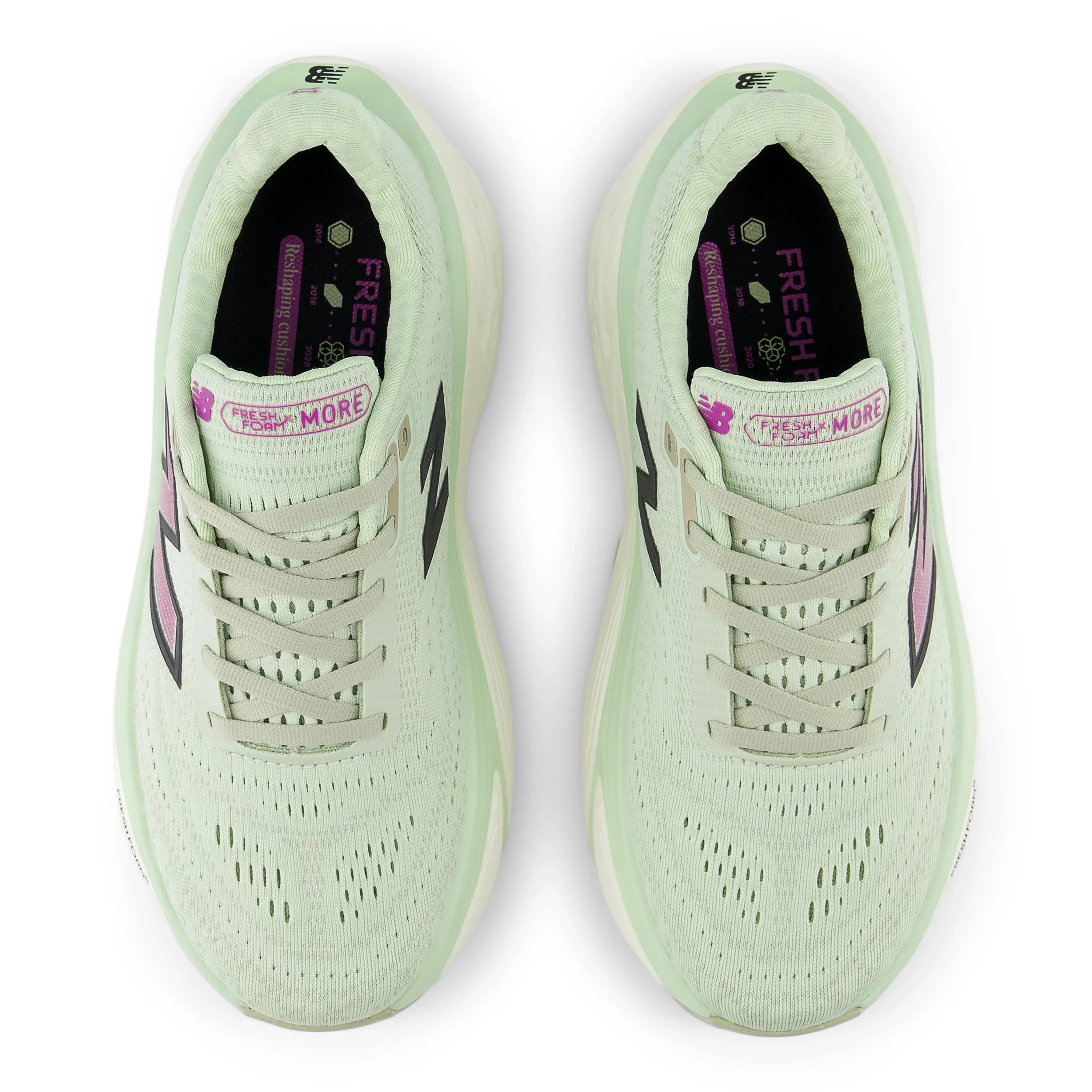 W New Balance Fresh Foam X More v5 Mint - Image 3
