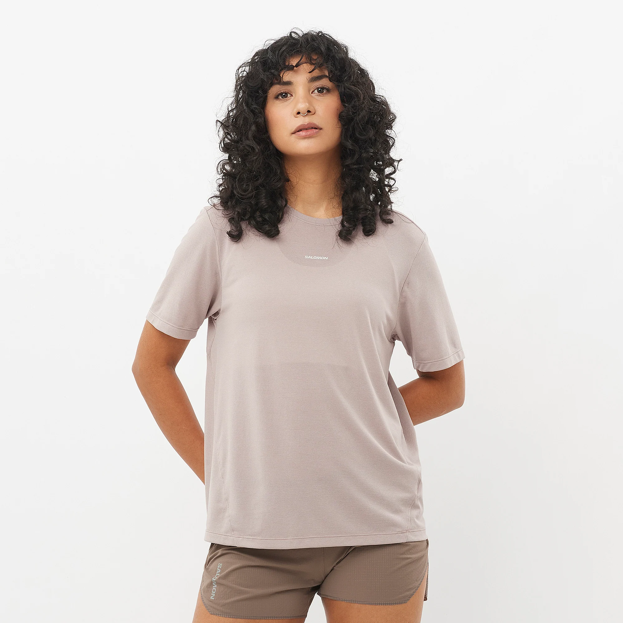 W Salomon SHKout Core SS Tee - Image 3