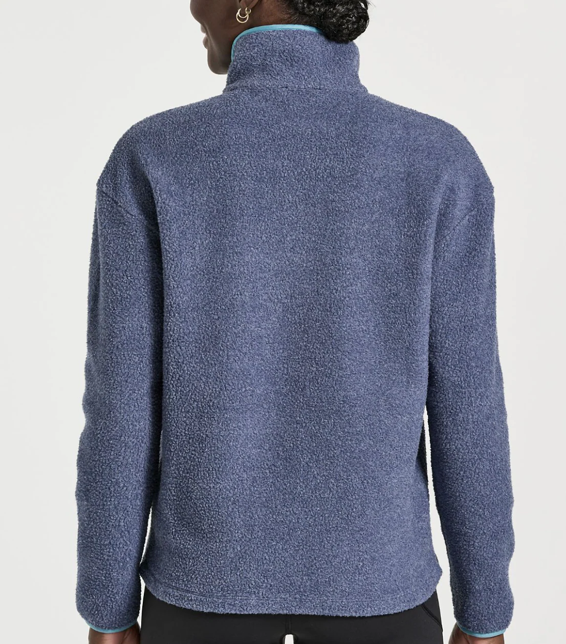 W Saucony Rested Sherpa 1/4 Zip - Image 4