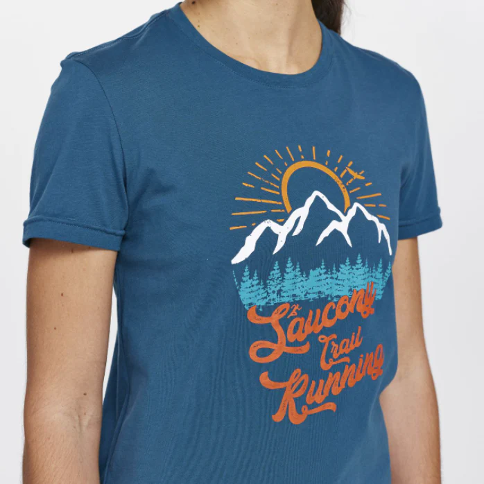 W Saucony Rested T-Shirt - Image 2