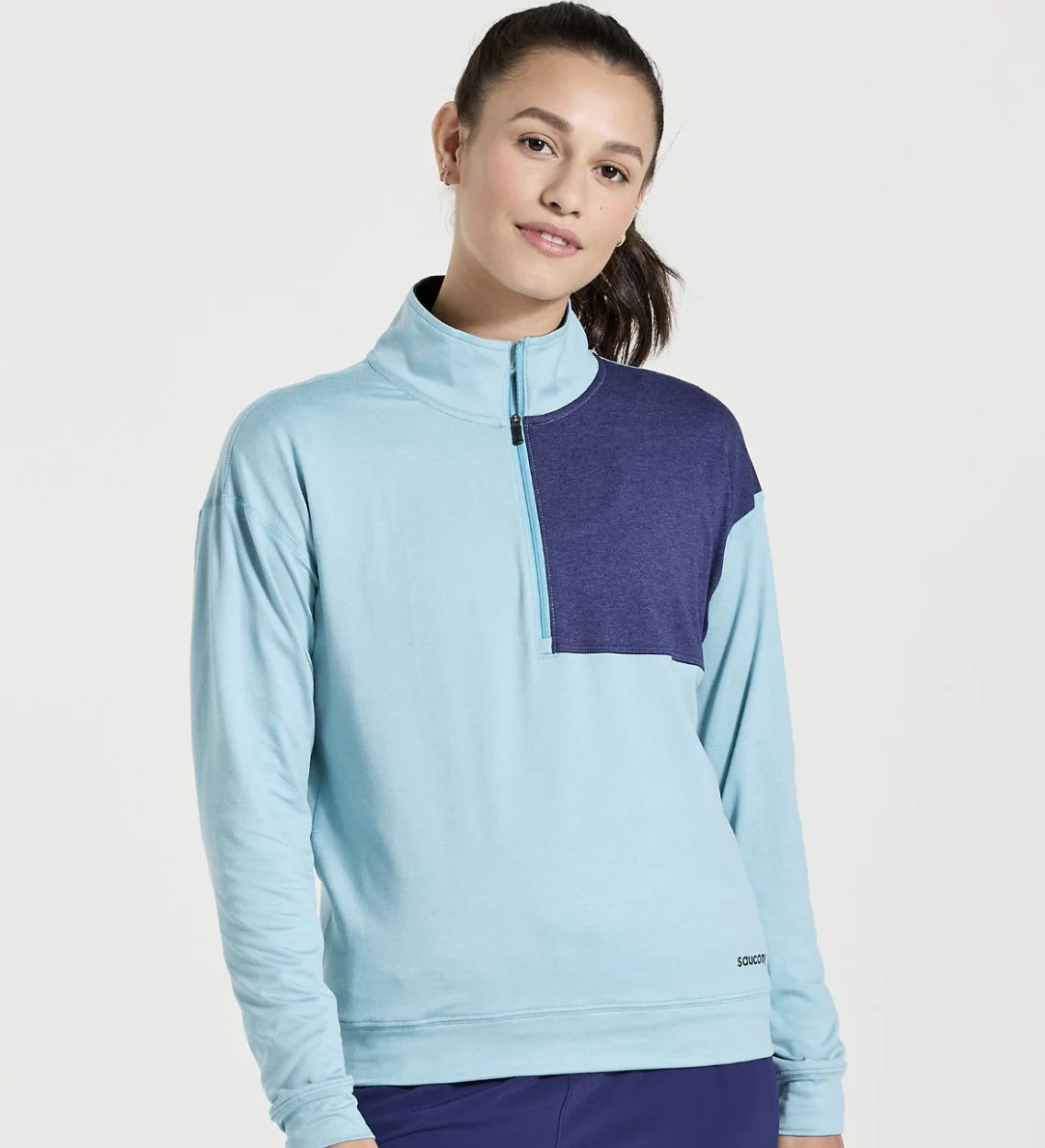 W Saucony Sunday 1/4 Zip - Image 3