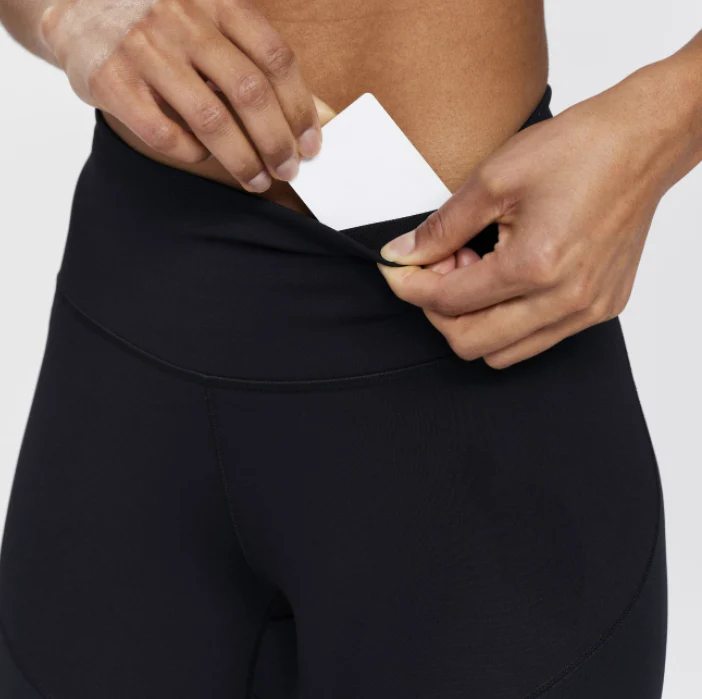 W Saucony Time Trial Crop Tight - Image 4