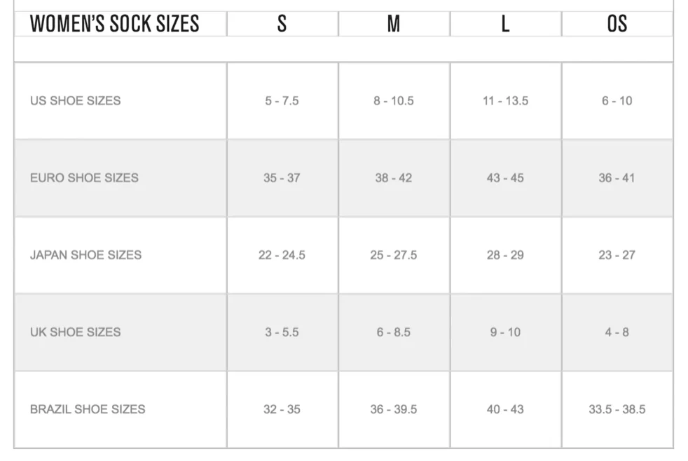 W Stance Run: 'Lauren Fleshman Burgers & Beers' Crew Sock - Image 3