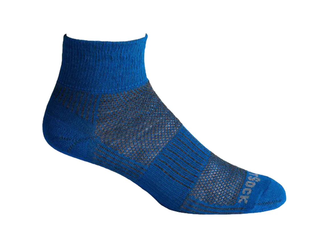 Wrightsock Merino Coolmesh II Quarter Sock - Image 2